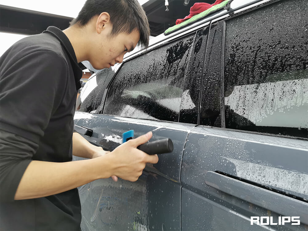 冬季貼車衣需要注意什么？剛貼完車衣下雪了怎么辦？（4）