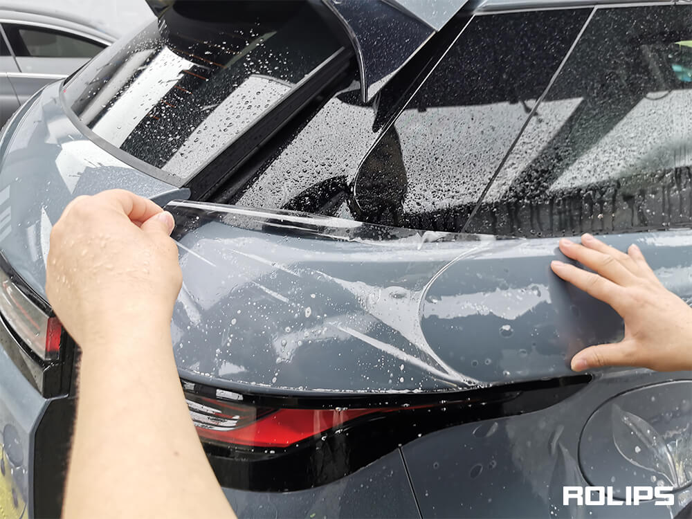 冬季貼車衣需要注意什么？剛貼完車衣下雪了怎么辦？（2）