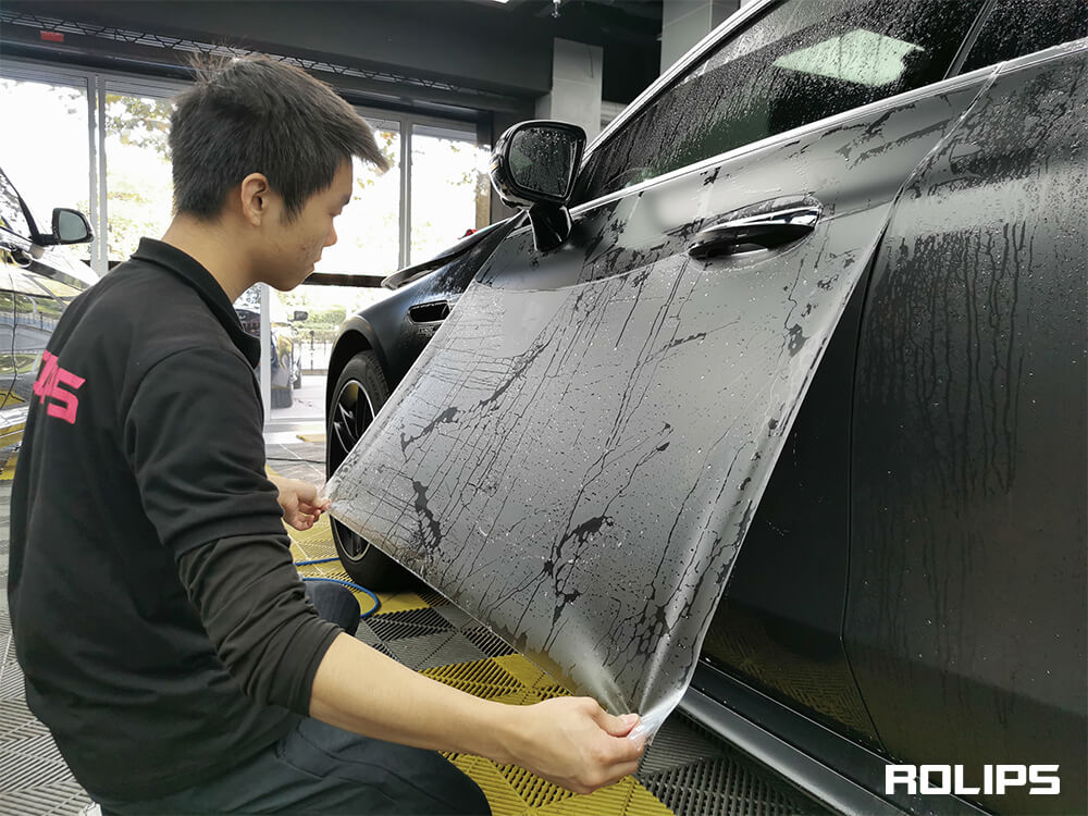 隱形車衣施工流程是什么。施工的過(guò)程中需要什么工具（2）