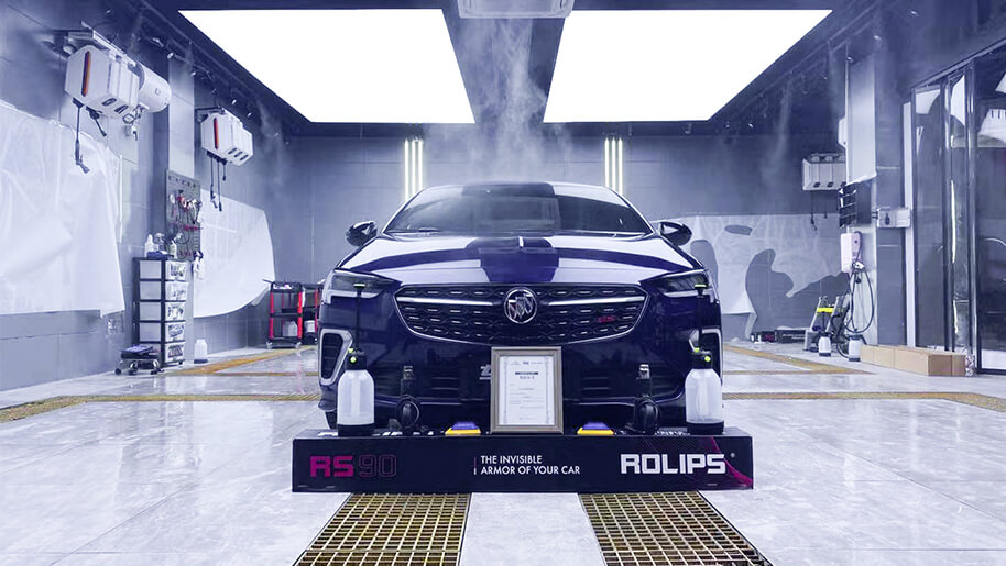 別克君威施工羅利普斯RS90隱形車(chē)衣案例